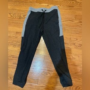 Ocean Current Black and Gray Joggers sz small